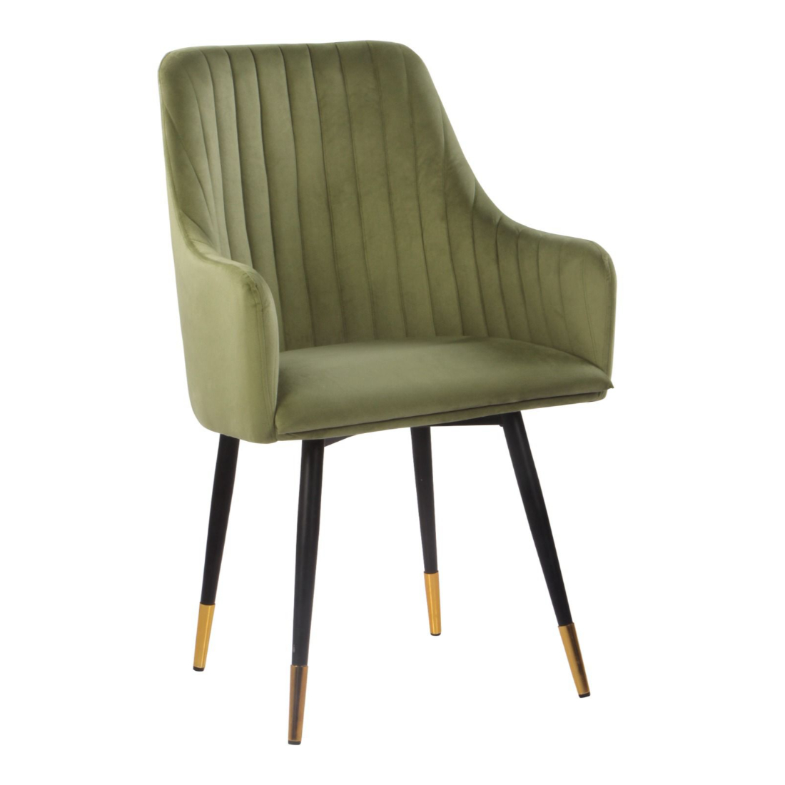Primrose Cessna Dining Table Chair - Mehndi Green